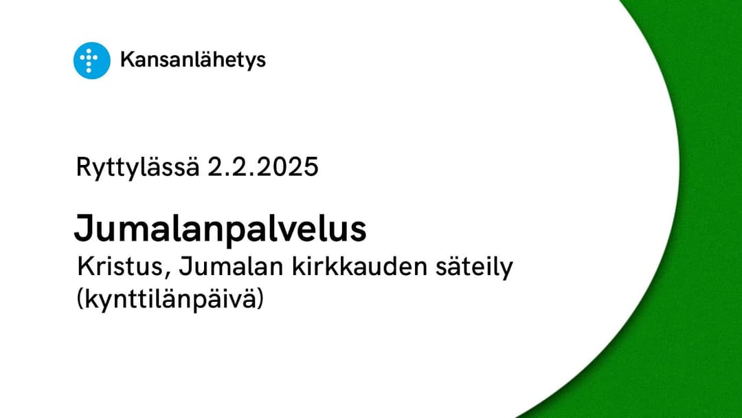 Jumalanpalvelusten saarnat -videokategorian kansikuva