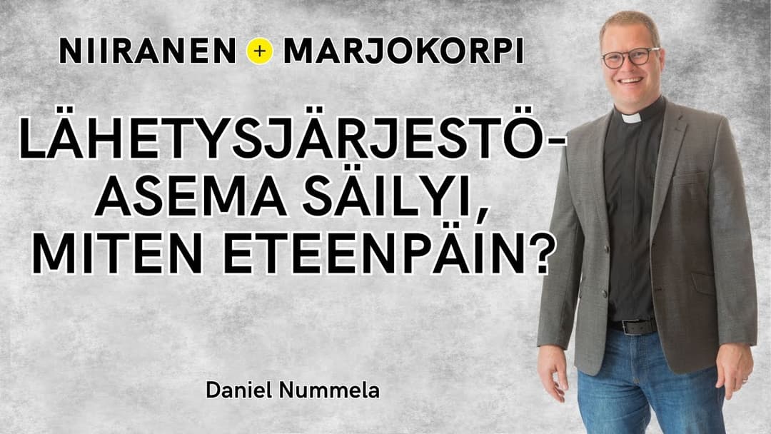 Videon Lähetysjärjestöasema säilyi, miten tästä eteenpäin? | Niiranen & Marjokorpi | 40 kansikuva