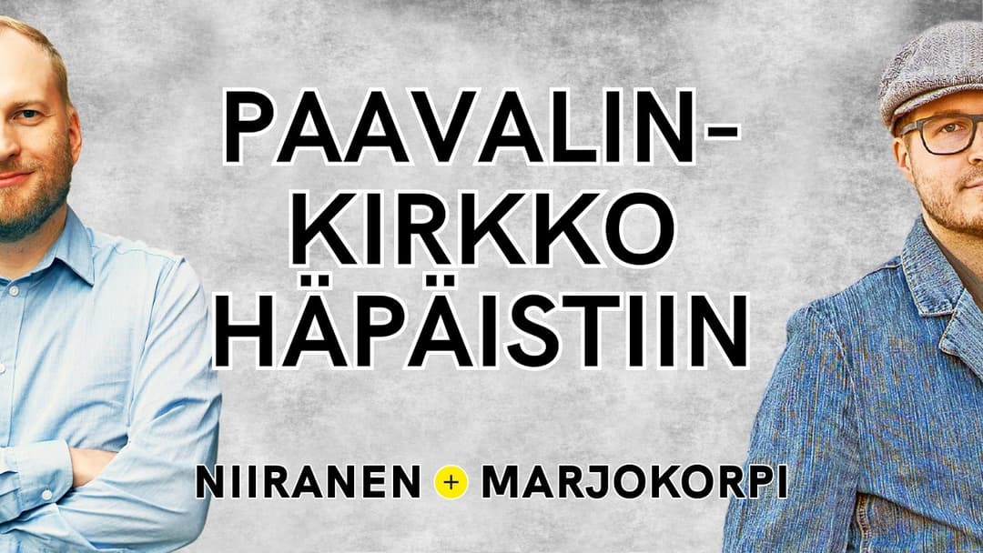 Videon Onko mikään enää pyhää? | Niiranen & Marjokorpi | 104 kansikuva