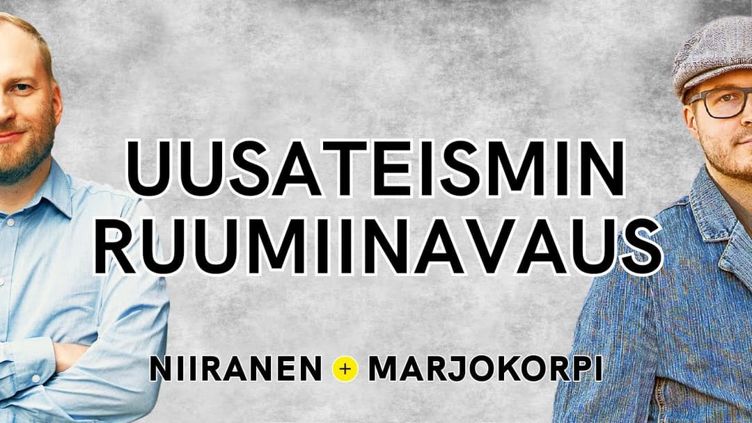 Videon Uusateismi kuoli, mitä jäi käteen? | NIiranen & Marjokorpi | 50 kansikuva