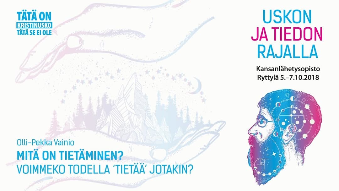 Cover Image for Uskon ja tiedon rajalla 2019