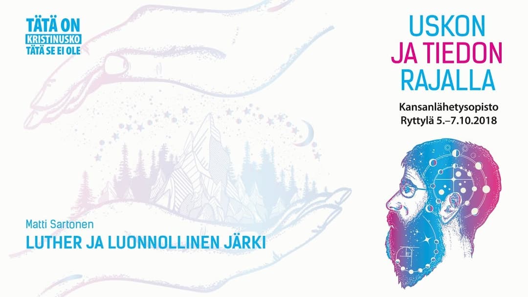 Videon Luther ja luonnollinen järki, Matti Sartonen kansikuva