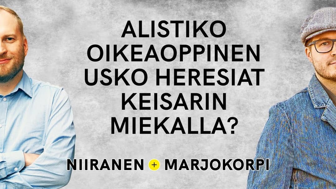 Videon Oliko aluksi monia kristinuskoja? | Niiranen & Marjokorpi | 66 kansikuva