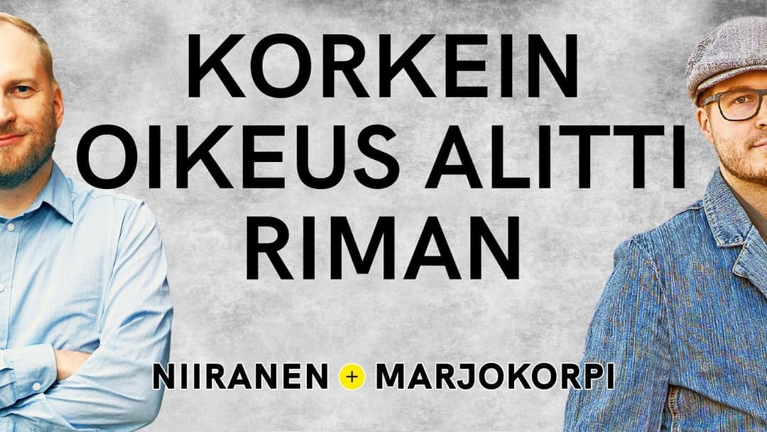 Videon PÄIVI RÄSÄSEN historiallisen huono tuomio | Niiranen & Marjokorpi | 94 kansikuva