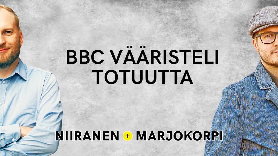 Videon Skandaali brittien yleisradiossa | Niiranen & Marjokorpi | 80 kansikuva