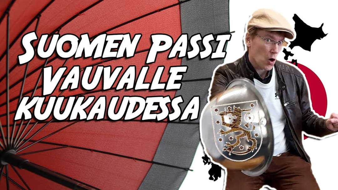 Videon Miten vastasyntyneelle haetaan passi Japanissa? kansikuva