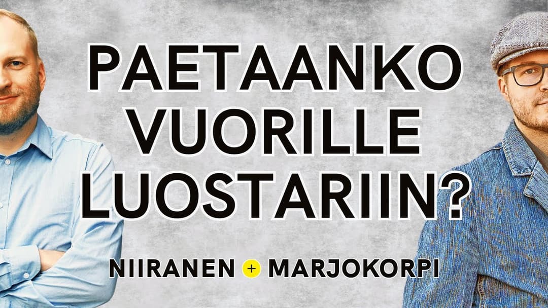 Videon Benedict Option – kristittyjen strateginen vetäytyminen | Niiranen & Marjokorpi | 32 kansikuva