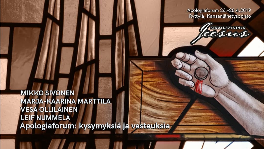 Videon | Apologiaforum 2019 | Kysymyksiä ja vastauksia kansikuva